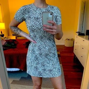 Buttery soft animal print tee dress